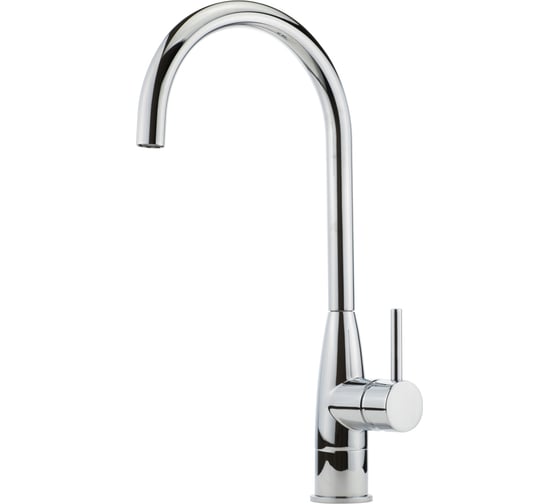 Смеситель для кухни Migliore CUCINA FORTIS высокий излив, ручка сбоку, хром 26089