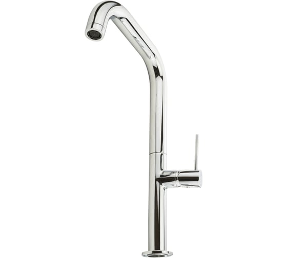 Смеситель для кухни Migliore CUCINA FORTIS высокий излив, ручка сбоку, хром 26092