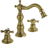 Смеситель для биде Migliore ARCADIA на 3 отв., бронза 18376