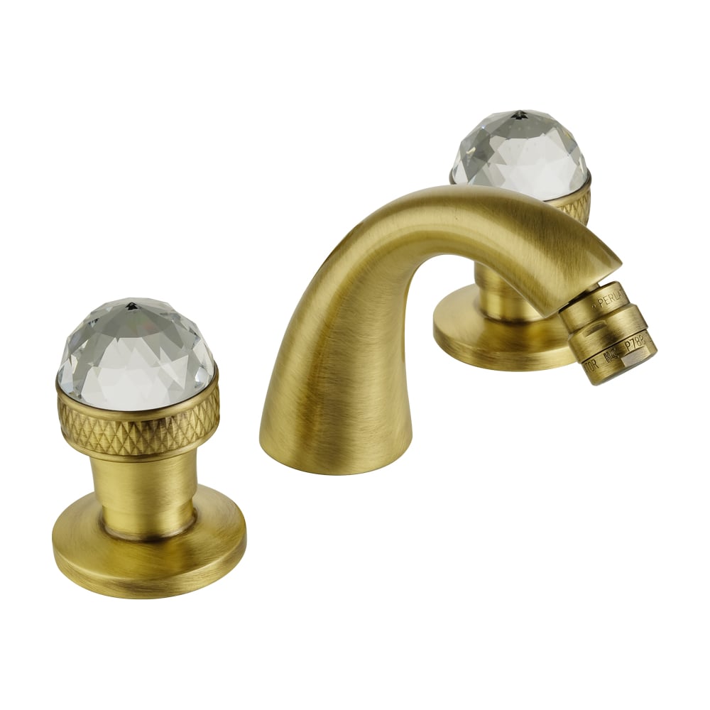 Смеситель для биде Migliore AXO SWAROVSKI на 3 отв., бронза 18475 ...