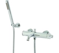 Смеситель для ванны Migliore ERMITAGE MINI внешний, с ручным душем, ручка латунь, хром 31416