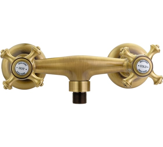 Смеситель для душа Migliore PRESTIGE внешний, выход М1/2", бронза 31606