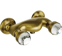 Смеситель для душа Migliore AXO SWAROVSKI внешний, выход M1/2", бронза 18479