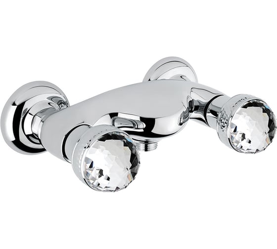 Смеситель для душа Migliore AXO SWAROVSKI внешний, выход M1/2", хром 18488