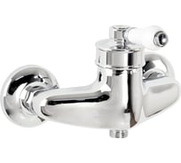 Смеситель для душа Migliore ERMITAGE внешний, выход М1/2", ручка белая, хром 18620