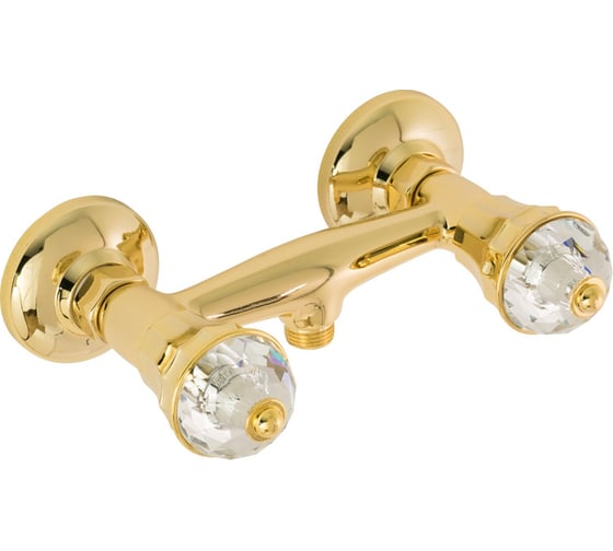 Смеситель для душа Migliore PRESTIGE CRYSTAL внешний, выход М1/2", золото 28013 1