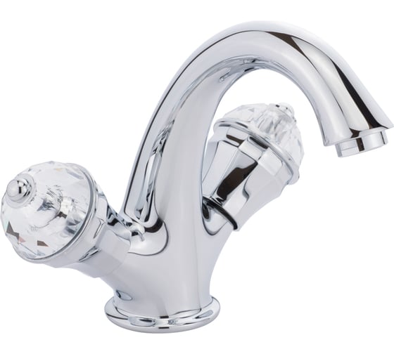 Смеситель для раковины Migliore PRESTIGE CRYSTAL хром 28006