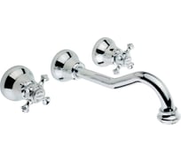 Смеситель для раковины Migliore PRESTIGE скрытого монтажа настенный, донный клапан "click-clack", хром 31620