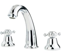 Смеситель для раковины Migliore PRESTIGE на 3 отв., донный клапан "click-clack", хром 31611