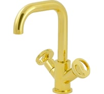 Смеситель для раковины Migliore REVERSA без слива, золото 28208