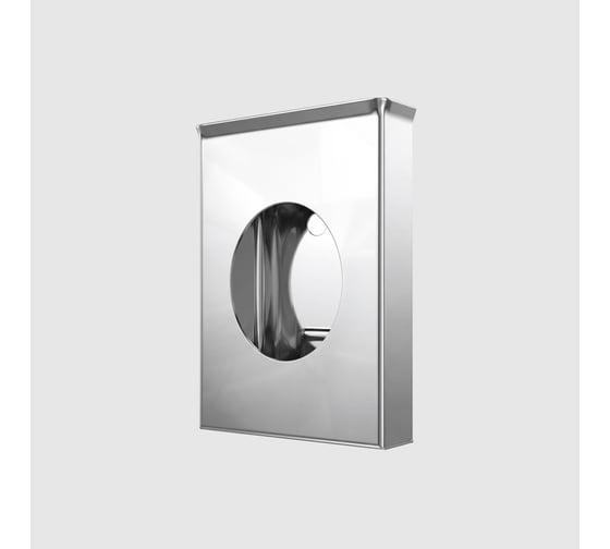 Диспенсер гигиенических пакетов Nofer нерж. сталь глянцевый 04050.B