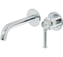 Смеситель для раковины Migliore ERMITAGE MINI скрытого монтажа, на 2 отв., ручка латунь, донный клапан "click-clack", хром 31425