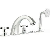 Смеситель на борт ванны Migliore KORONA на 5 отв., хром 28492