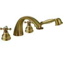 Смеситель на борт ванны Migliore LADY на 4 отв., бронза 18812