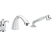 Смеситель на борт ванны Migliore LEM SWAROVSKI на 3 отв., хром 18882