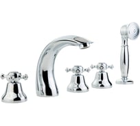 Смеситель на борт ванны Migliore PRESTIGE на 5 отв., хром 31608