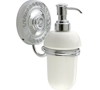 Дозатор жидкого мыла Migliore MONTECARLO настенный, керамика белая/хром 31499