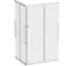 Душевое ограждение AM.PM Func Square Slide 120x90, мат хром, прозрачное W84G-403-12090-MT 1