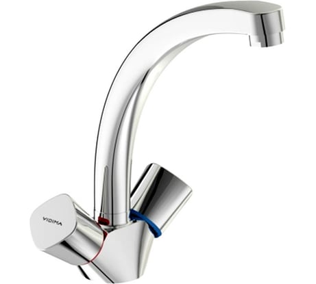 Смеситель для кухни VIDIMA Квадро двуручковый BA246AA