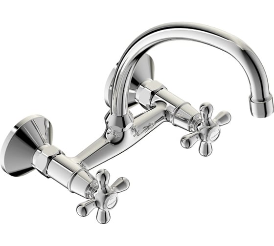 Настенный смеситель для умывальника VIDIMA Ретро BA121AA 1