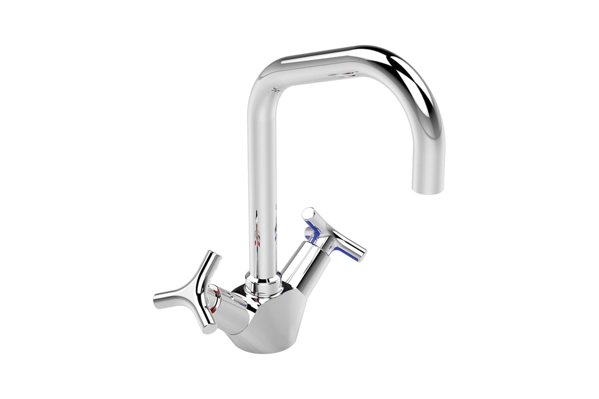 Смеситель для умывальника VIDIMA Тринити двуручковый BA259AA - выгодная ...