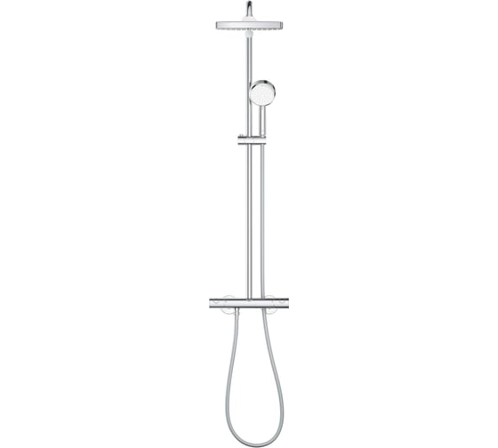 Поворотная душевая система с термостатом Grohe Cosmopolitan 250 хром 26689000 00000088381
