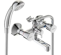 Двуручковый смеситель для ванны/душа с аксессуарами VIDIMA ВидимаКвадро BA344AA