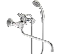 Двуручковый смеситель для ванны/душа с аксессуарами VIDIMA ВидимаКвадро BA345AA