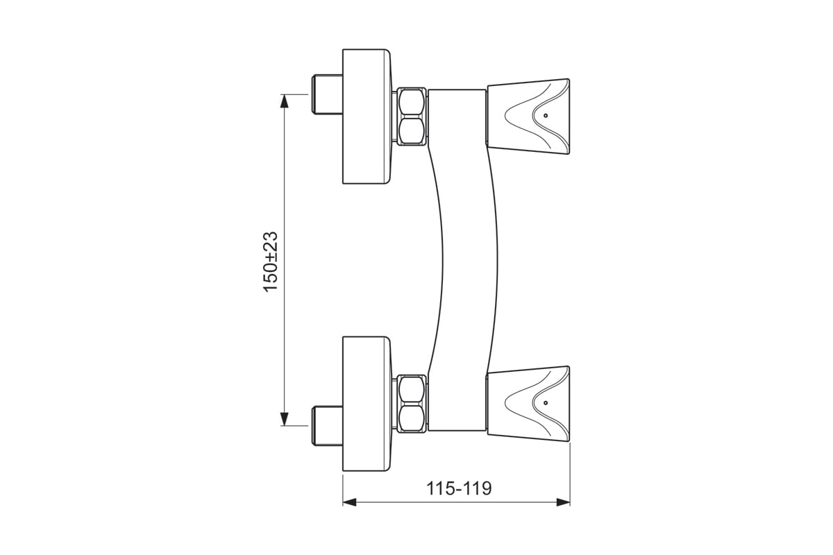 Смеситель для душа VIDIMA Видима Нео BA333AA - выгодная цена, отзывы ...