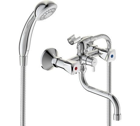 Двуручковый смеситель для ванны VIDIMA Видима Практик BA341AA