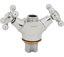 Корпус смесителя ARCO DA VELLA кресты, материал цинк, с гайкой 12195