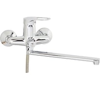 Смеситель для ванны ARCO DA VELLA 40 мм, дивертор к/б, излив 30 см, А2009 14903