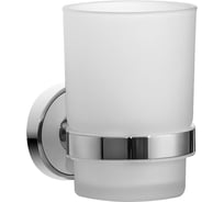 Одинарный подстаканник IDDIS Calipso CALMBG1i45 матовое стекло латунь