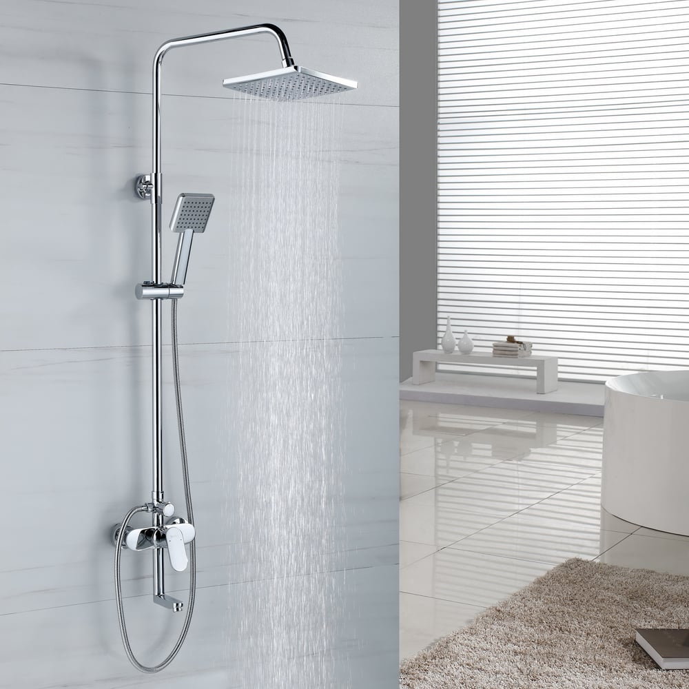 Душевая система BOND с тропическим душем и смесителем с поворотным ...