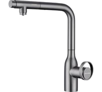 Смеситель для кухни Paulmark URBAN, вороненая сталь,  Ur213104-GM