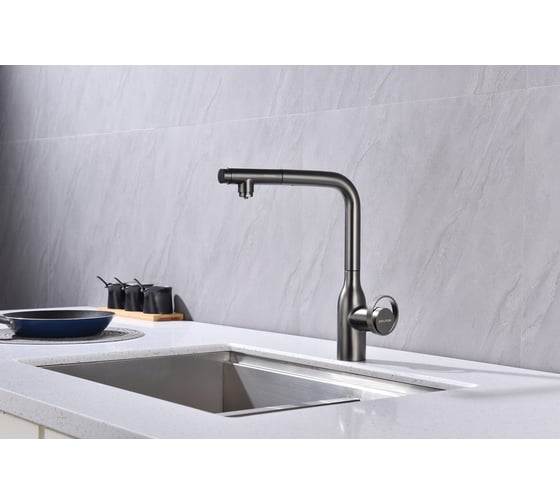 Смеситель для кухни Paulmark Urban, беретта, Ur213104-B