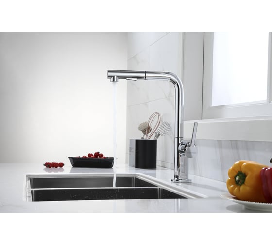 Смеситель для кухни Paulmark Neo, хром Ne214419-CR