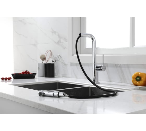 Смеситель для кухни Paulmark Neo, хром Ne214419-CR