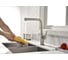Смеситель для кухни Paulmark NEO, брашированная сталь, Ne214419-BS 4