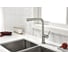 Смеситель для кухни Paulmark NEO, брашированная сталь, Ne214419-BS 5
