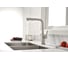 Смеситель для кухни Paulmark NEO, брашированная сталь, Ne214419-BS 6