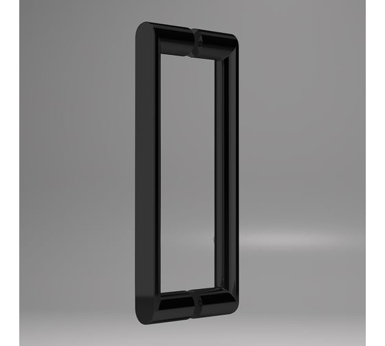 Душевая дверь VINCEA dice 1300, черный, стекло прозрачное VDS-4D130CLB