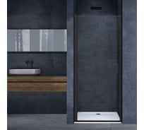 Душевая дверь VINCEA alpha черный, стекло прозрачное VDP-3AL700CLB