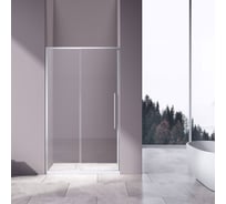 Душевая дверь VINCEA slim-n 1400, хром, стекло прозрачное VDS-4SN140CL