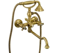 Смеситель для ванны Migliore PRESTIGE внешний, c поворотным изливом, бронза 26898