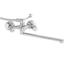 Смеситель для ванны ARCO DA VELLA маховик металл, дивертор картридж в теле, излив 30 см А2508 14072