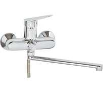 Смеситель для ванны ARCO DA VELLA 40 мм, дивертор к/б, излив 30 см А2030 14891