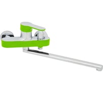 Смеситель для ванны ARCO DA VELLA 40 мм, зеленый/хром A2031GR 11859