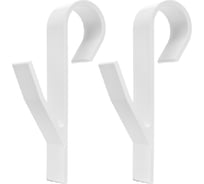Крючок для ванной DM PLAST белый 4шт k4dm