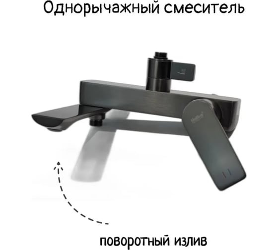 Душевая система Haiba HB24816-3 пепельный 00311916